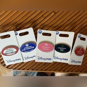 Disney Honorary Pin Collection - full set